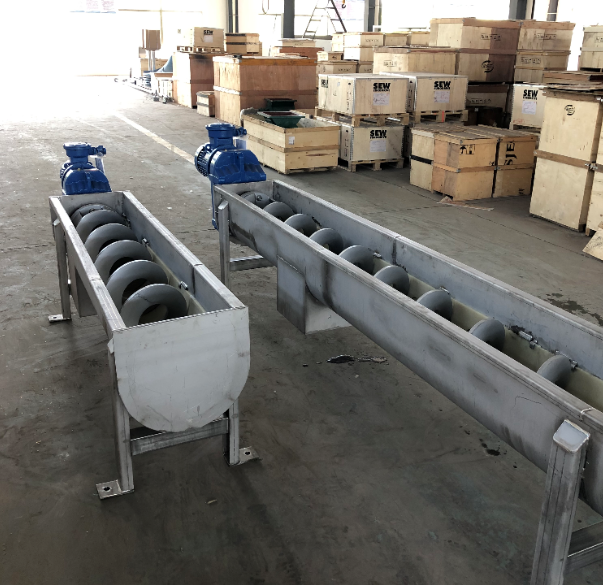 无轴螺旋砂水分离器